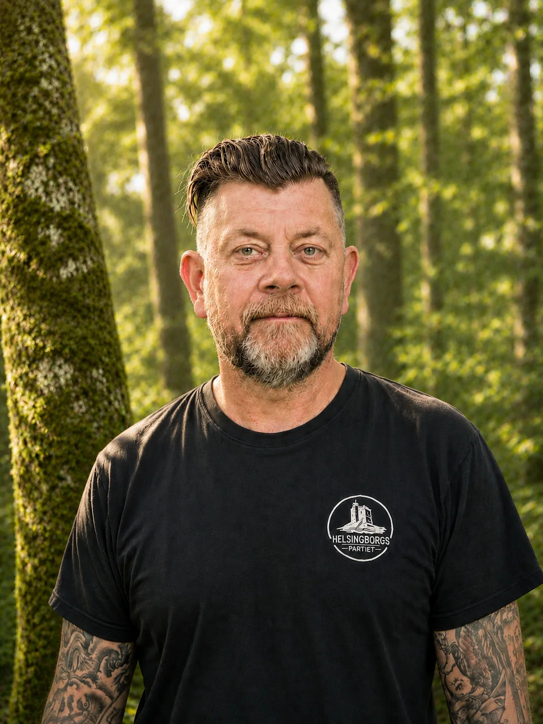 Ronnie Monell, styrelseledamot och kandidat nummer 6 för Helsingborgspartiet.