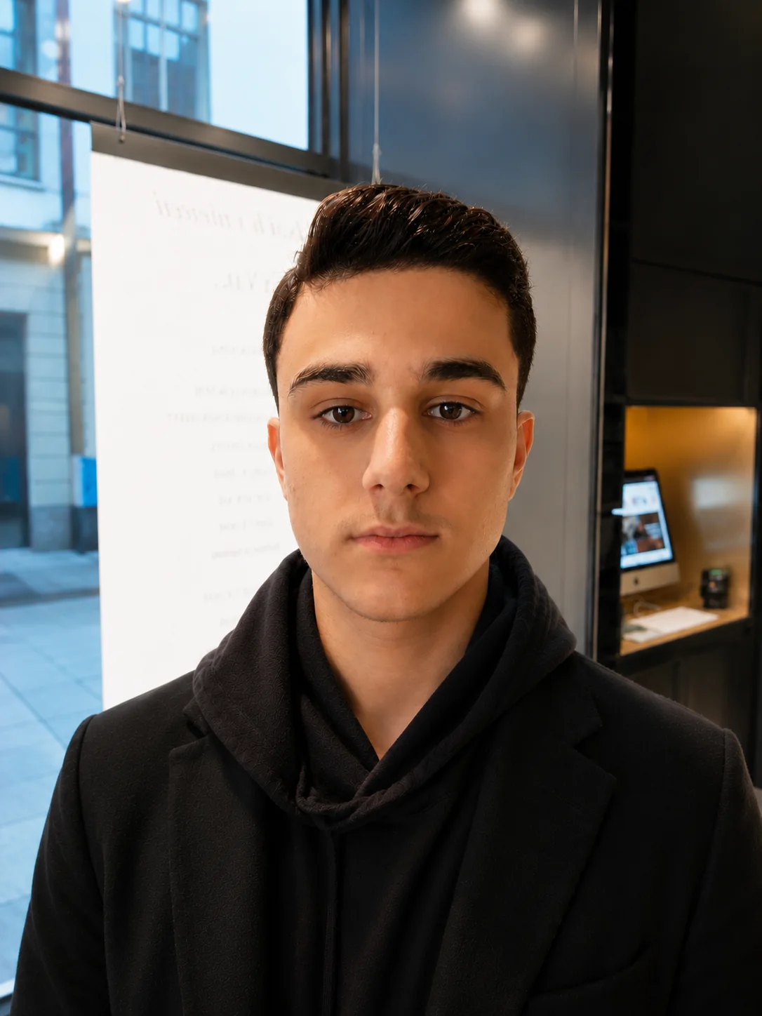 Lukas Velic, kandidat nummer 12 för Helsingborgspartiet.